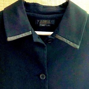 Neimanns Marcus I.D. Collection Classic Black Coat